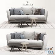 Casa Lightshell sofa set by Trussardi