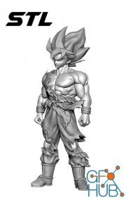 Goku SSJ Dragon Ball – 3D Print