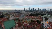 MotionArray – Retreating From Warsaw's Old Town 1033369