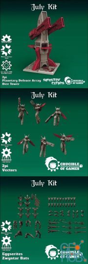 Crucible of Games July 2021 – 3D Print