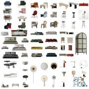 3DSky models – Single furniture 2021