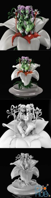 Sexy Plant Girls – 3D Print