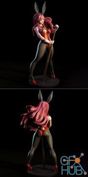 Erza Scarlet Bunny – 3D Print