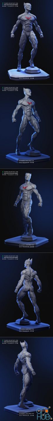 Batman Beyond Statue – 3D Print