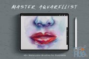 Design Cuts – Master Aquarellist Procreate Watercolor Brushes