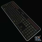 Solar keyboard K750 Black by Logitech
