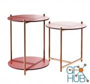 Long Playing Glass Side Table by Eponimo