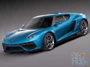 TurboSquid – Lamborghini Asterion LPI 910-4 Concept 2014