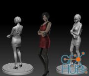 Resident Evil  - Ada Wong – 3D Print