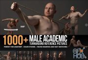 ArtStation Marketplace – 1000+ Male Academic Turnaround Reference Pictures