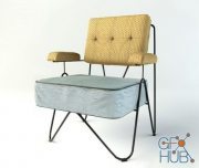 Malmo triangle armchair