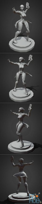 liara statue1 – 3D Print