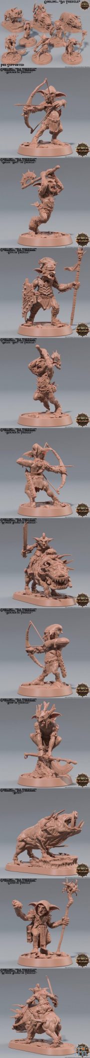 Goblin clan “Da Tredzle” – 3D Print