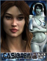 DAZ3D – EJ Casiopea and Alien Girl for Genesis 3 Female