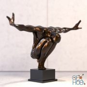 Olympic man Sculpture By Libra Company