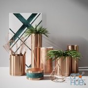 Vase copper 3d Model