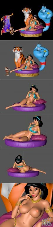 Disney - Jasmine – 3D Print