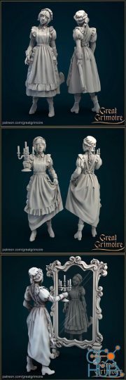 Lucy (Maid in the Mirror) – 3D Print