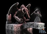 Gandalf Diorama– 3D Print