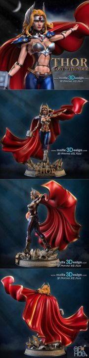 Lady Thor – 3D Print