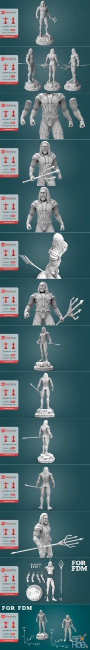 Aquaman – 3D Print