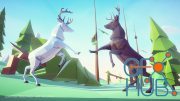 Unreal Engine – Poly Art Deer