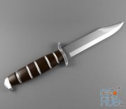 Knife with custom handle