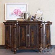 Shaped Credenza by Hooker Furniture