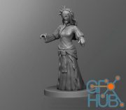 Medieval Weeping Woman – 3D Print