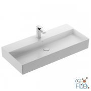 Memento 2.0 Surface-mounted Washbasin 100x47cm by Villeroy&Boch