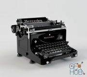 Typewriter Mercedes