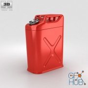 Hum3D - 5 Gallon Jerry Gas Fuel Can