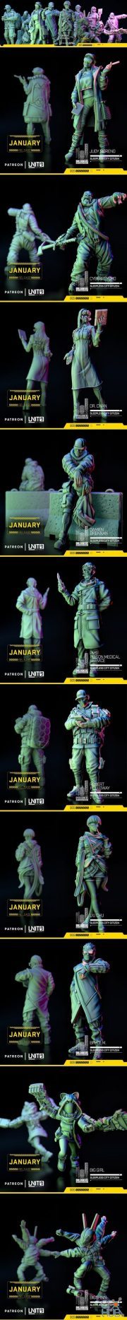 Unit9 January 2021 – 3D Print