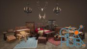 Unreal Engine – Medieval Props: Furniture