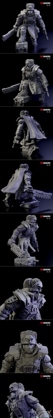 Ice Warriors – Lieutenant of the Imperial Force – 3D Print