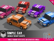 Unity Asset – Simple Car – Cartoon Vehicle