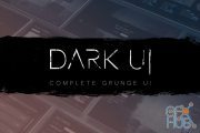 Unity Asset – Dark – Complete Grunge UI