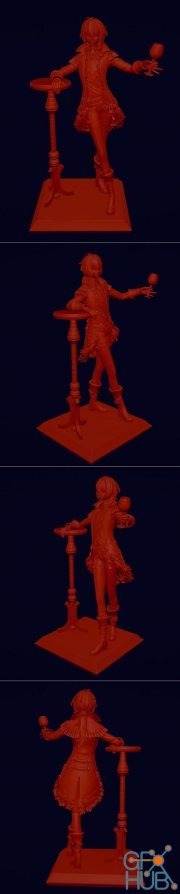 Diluc - Genshin Impact – 3D Print