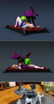 Dorothy and Witch – 3D Print