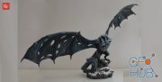 Viserion Ice Dragon 3D Printing Figurine