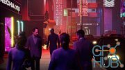 Create a Cyberpunk street in Unreal Engine 5