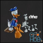 Donald Duck – 3D Print