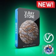 Motion Squared – V-Ray Stone Texture Pack for Cinema 4D