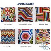 Cojines Jonathan Adler Red Pillows