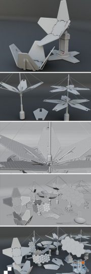 15 Sci-Fi Solar panels pieces