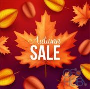 Vectors Set - Sale Autumn Backgrounds