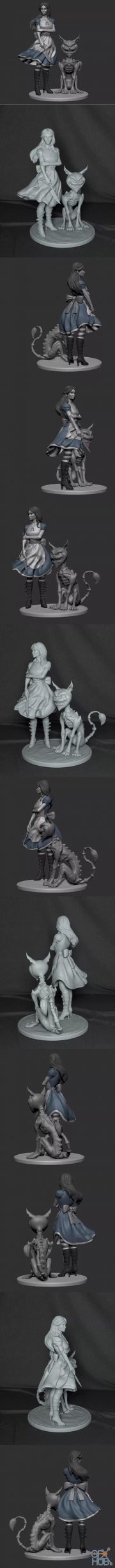 Alice Darkness – 3D Print