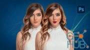 Portrait Retouching Quickly in Adobe Photoshop