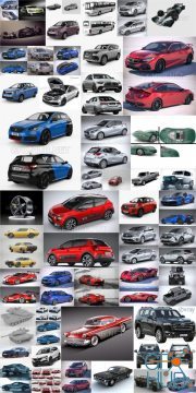 Car 3D Models Bundle May 2022