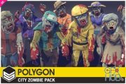 Unity Asset – POLYGON City Zombies – Low Poly 3D Art by Synty